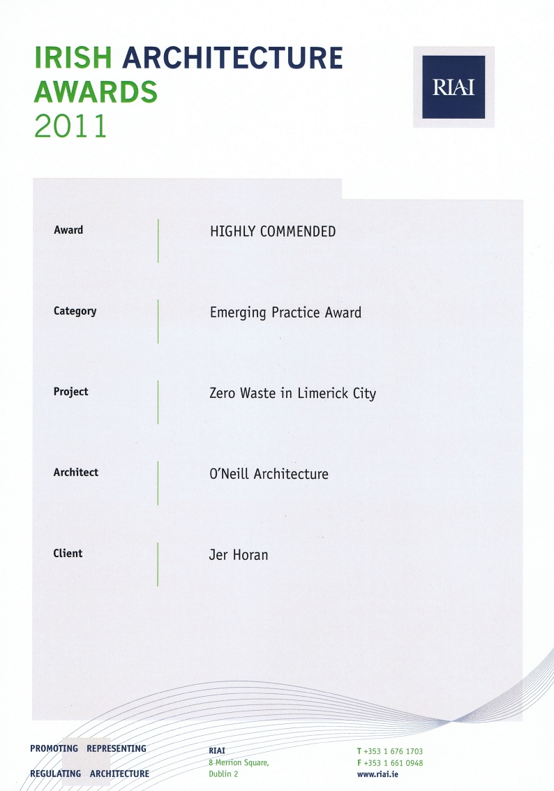 RIAI Highly Commended 2011