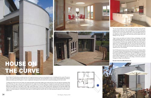 Plan Magazine Summer 2013 House On The Curve