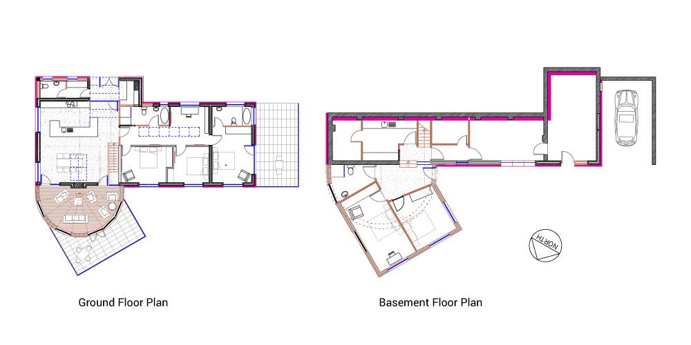 2-Storey House Extension To The Rear - Plans